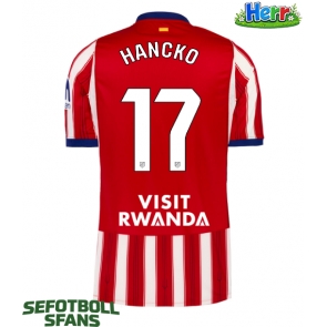 Atletico Madrid David Hancko #17 Hemmatröja 2026-27 Kortärmad